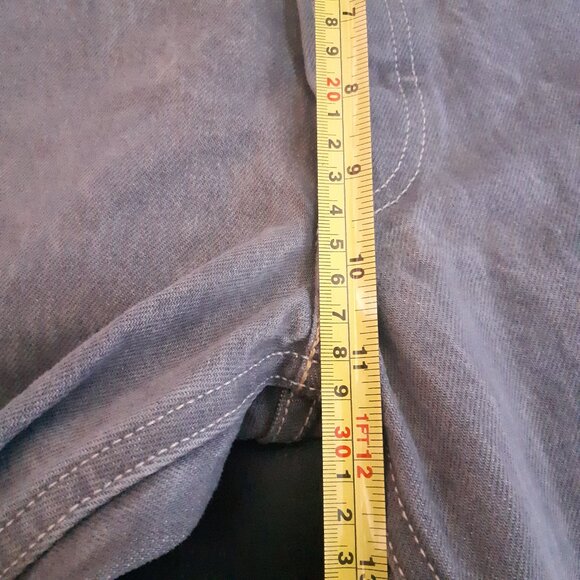 Levi Strauss 501 Straight Fit SZ 32x32 Light Grey Button Up Jeans - Picture 13 of 15